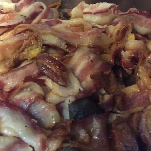 9B. Side of Bacon, Sausage or Ham.